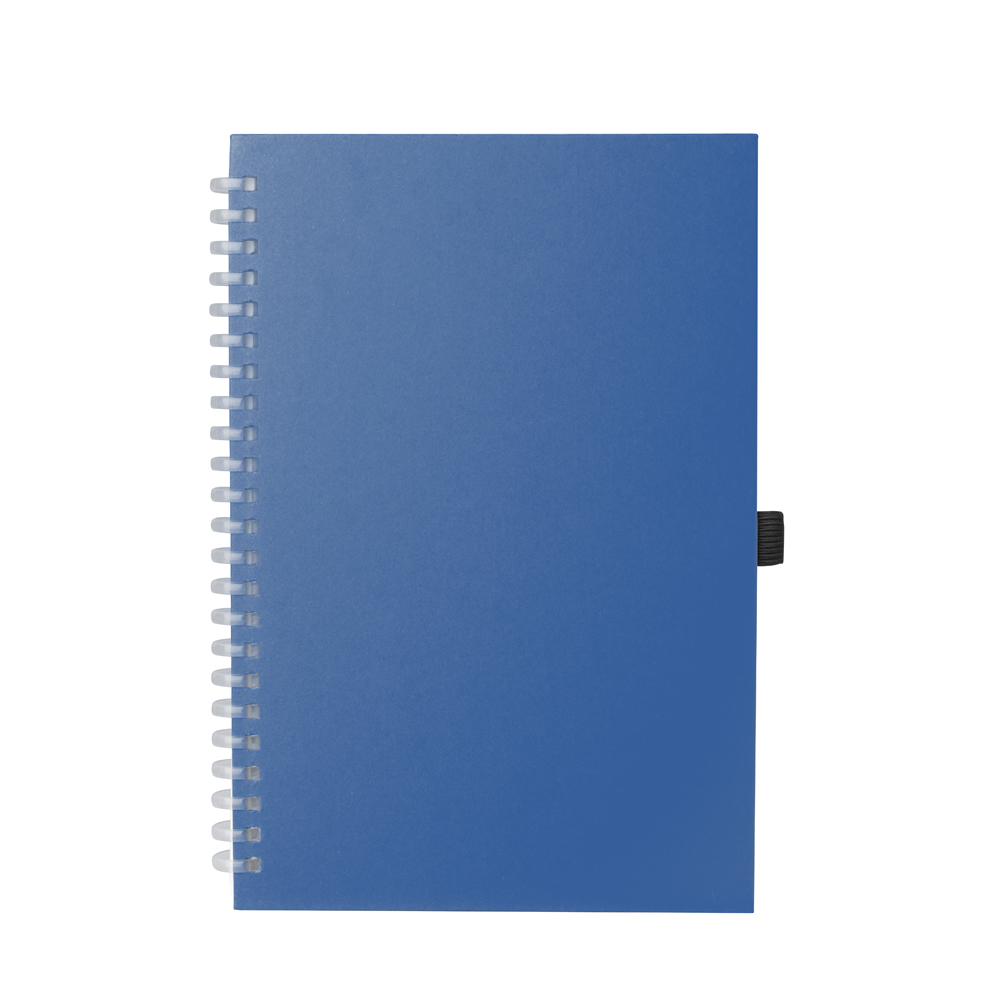 CADERNO A5 CAPA DURA (21X14,5) - AZUL