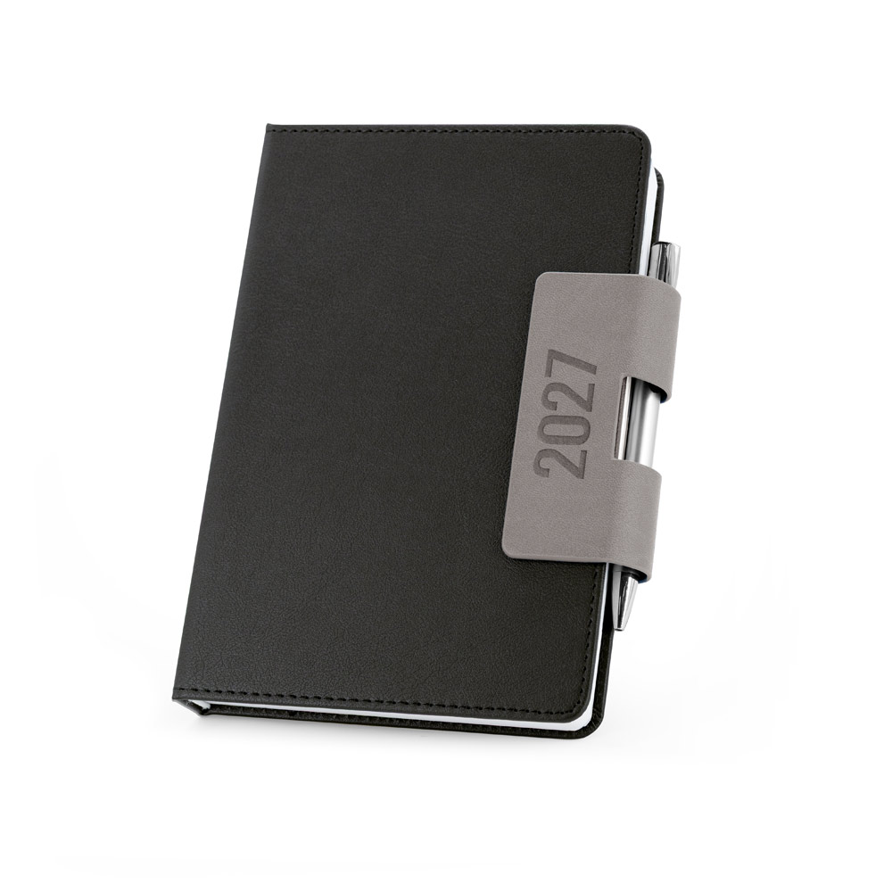 AGENDA A5 COM CAPA DURA EM PU