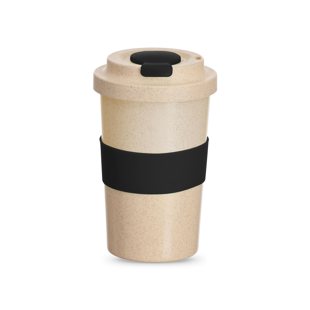 COPO FIBRA DE BAMBU - AZUL, 450ML