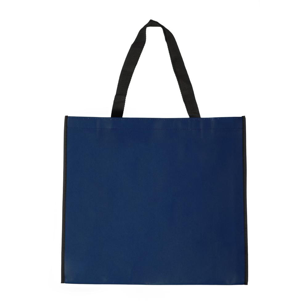 SACOLA EM TNT LAMINADO 120G/M² (38,5X42CM) - AZUL