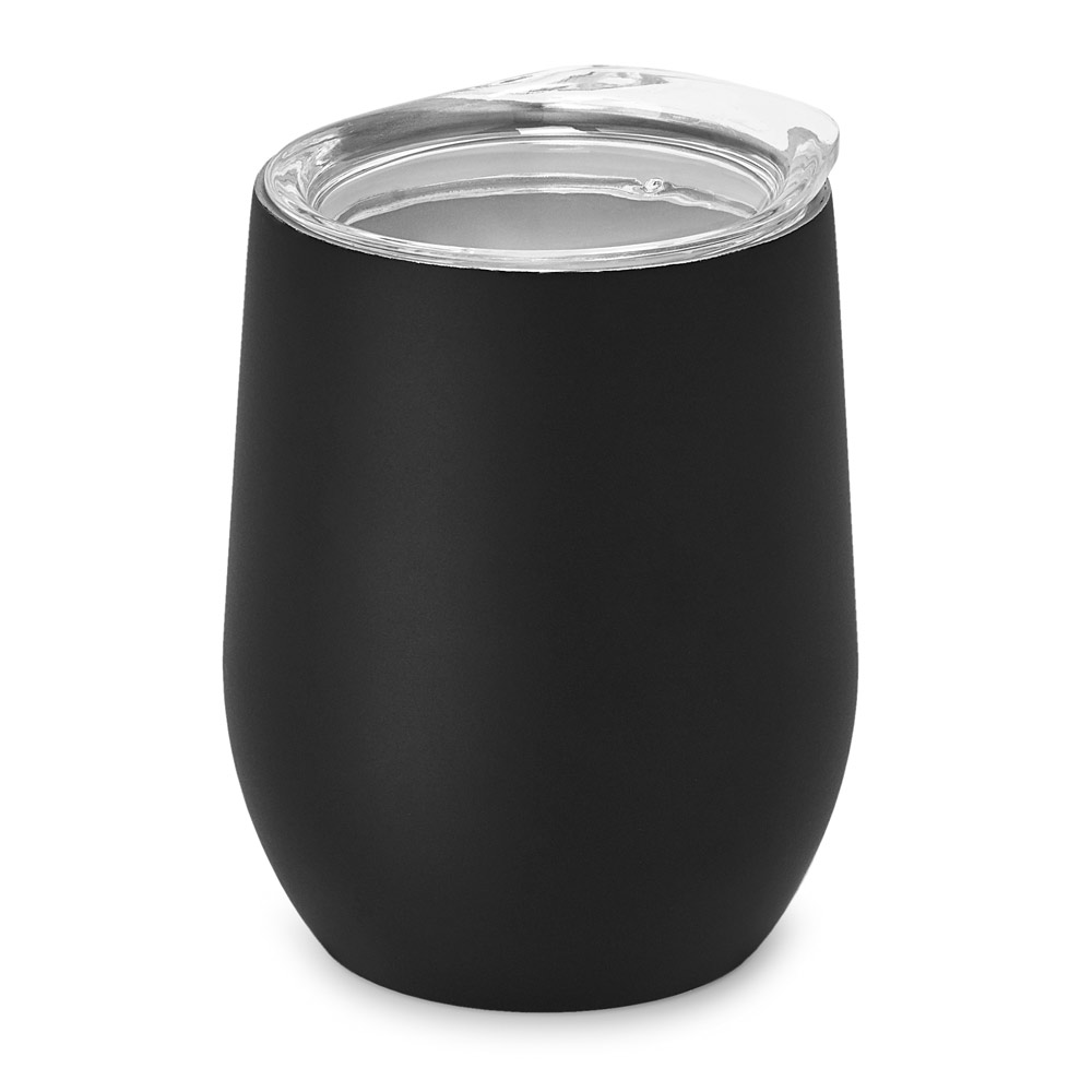 COPO DE VIAGEM EM AÇO INOX, TÉRMICO COM PAREDE DUPLA ISOLADA A VÁCUO (400 ML)