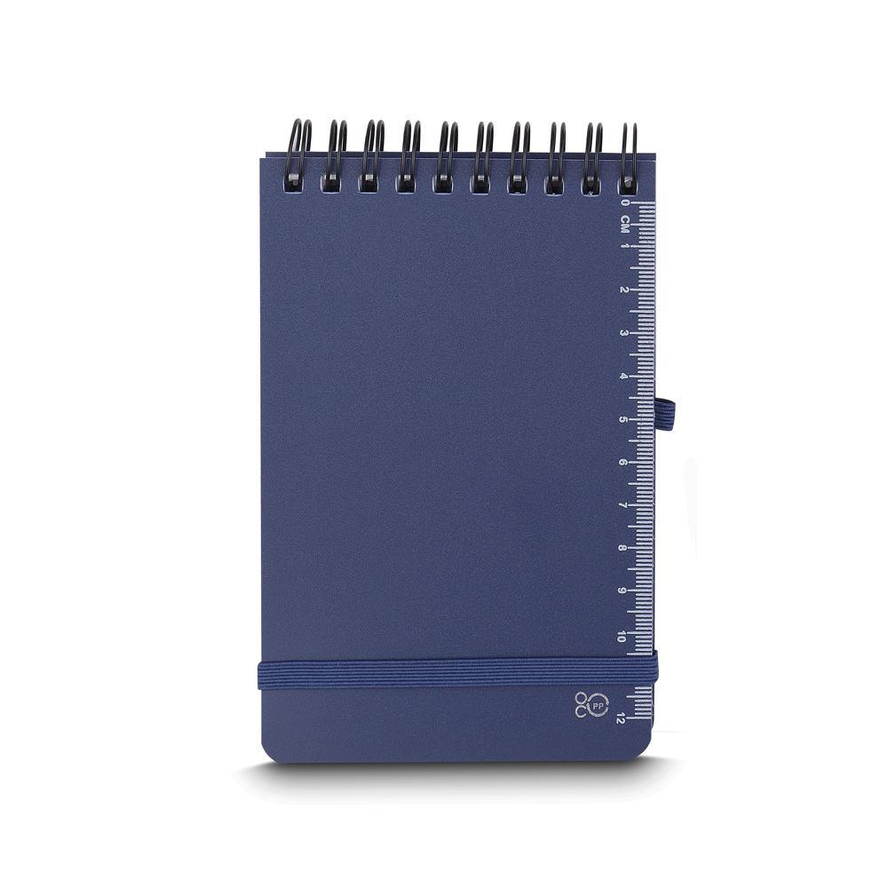 Mini Caderno A6 Capa em PP - Azul