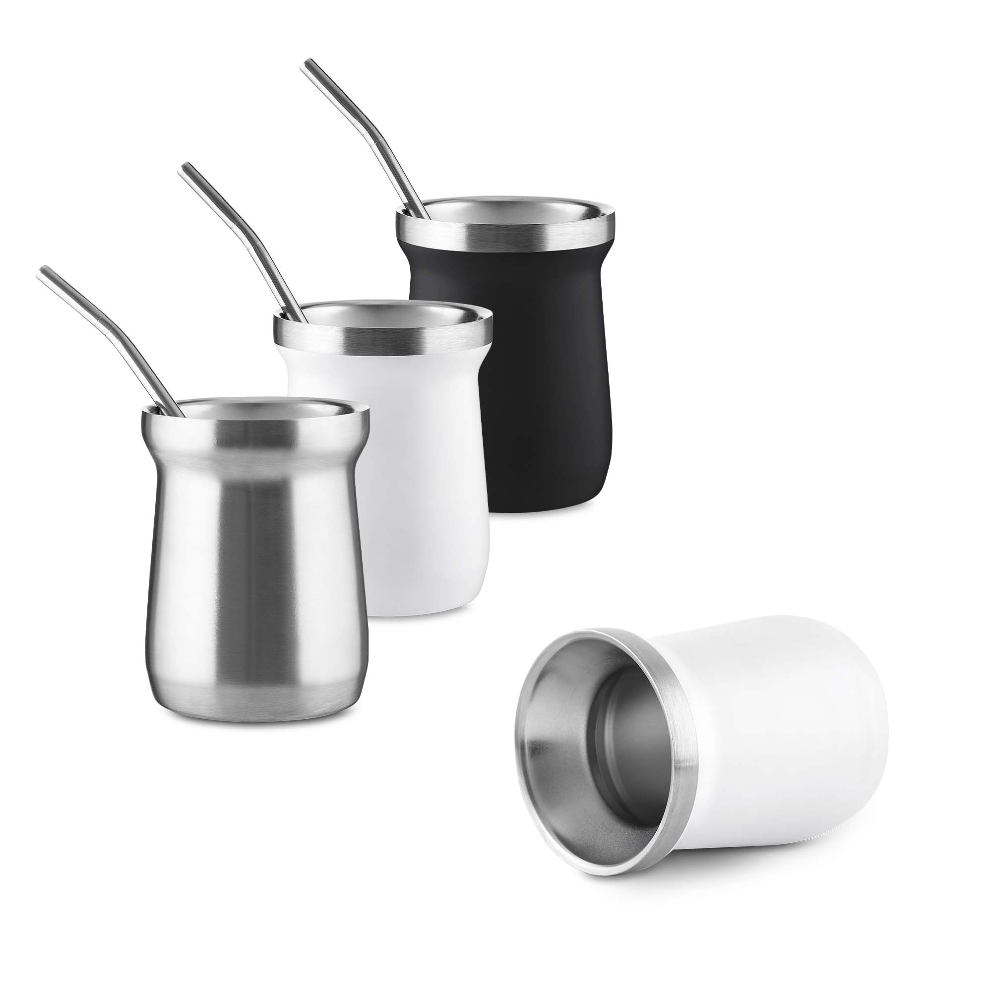 Copo/Cuia Térmico - Branco, 250ml