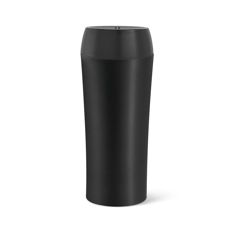 COPO DE VIAGEM TÉRMICO EM AÇO INOX DE PAREDE DUPLA ISOLADA A AR (470 ML)