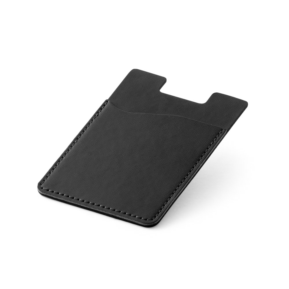 PORTA CARTÕES PARA CELULAR COM BLOQUEIO DE RFID EM PU