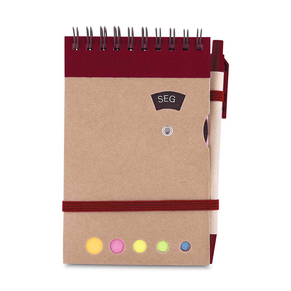 MINI CADERNO A6 COM CANETA - VERDE