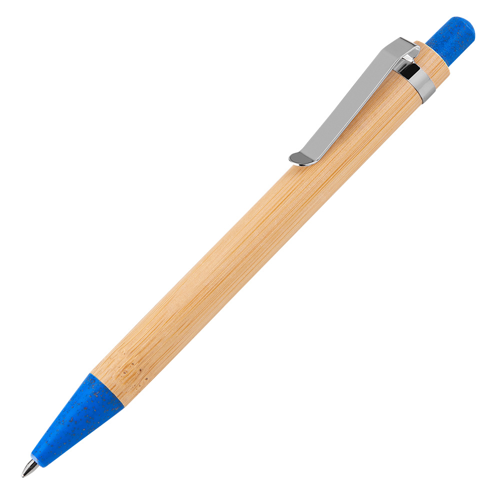 CANETA BAMBU - AZUL