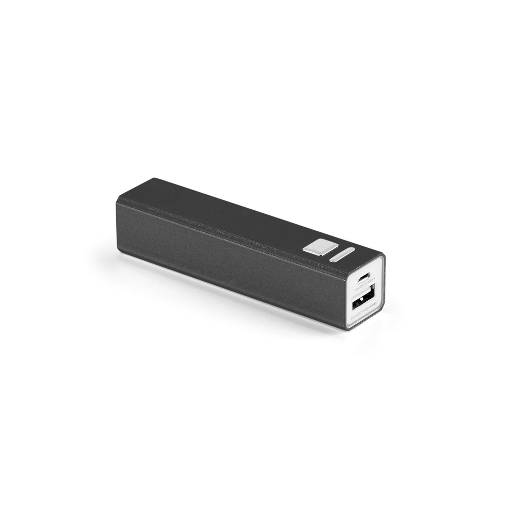 BATERIA PORTÁTIL EM ALUMÍNIO (2'200 MAH)
