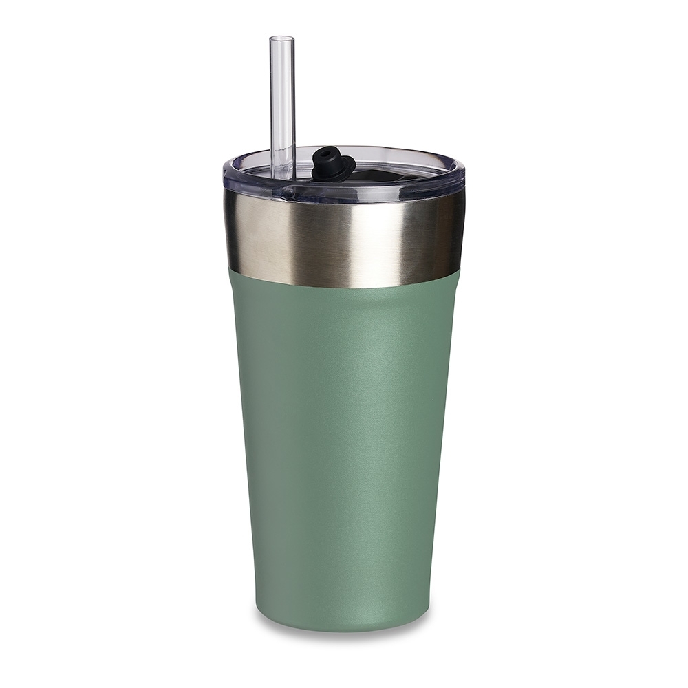 Copo Térmico c/ Canudo 500ml