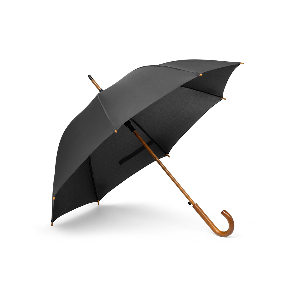 GUARDA-CHUVA EM POLIÉSTER PONGEE 190T COM ABERTURA AUTOMÁTICA