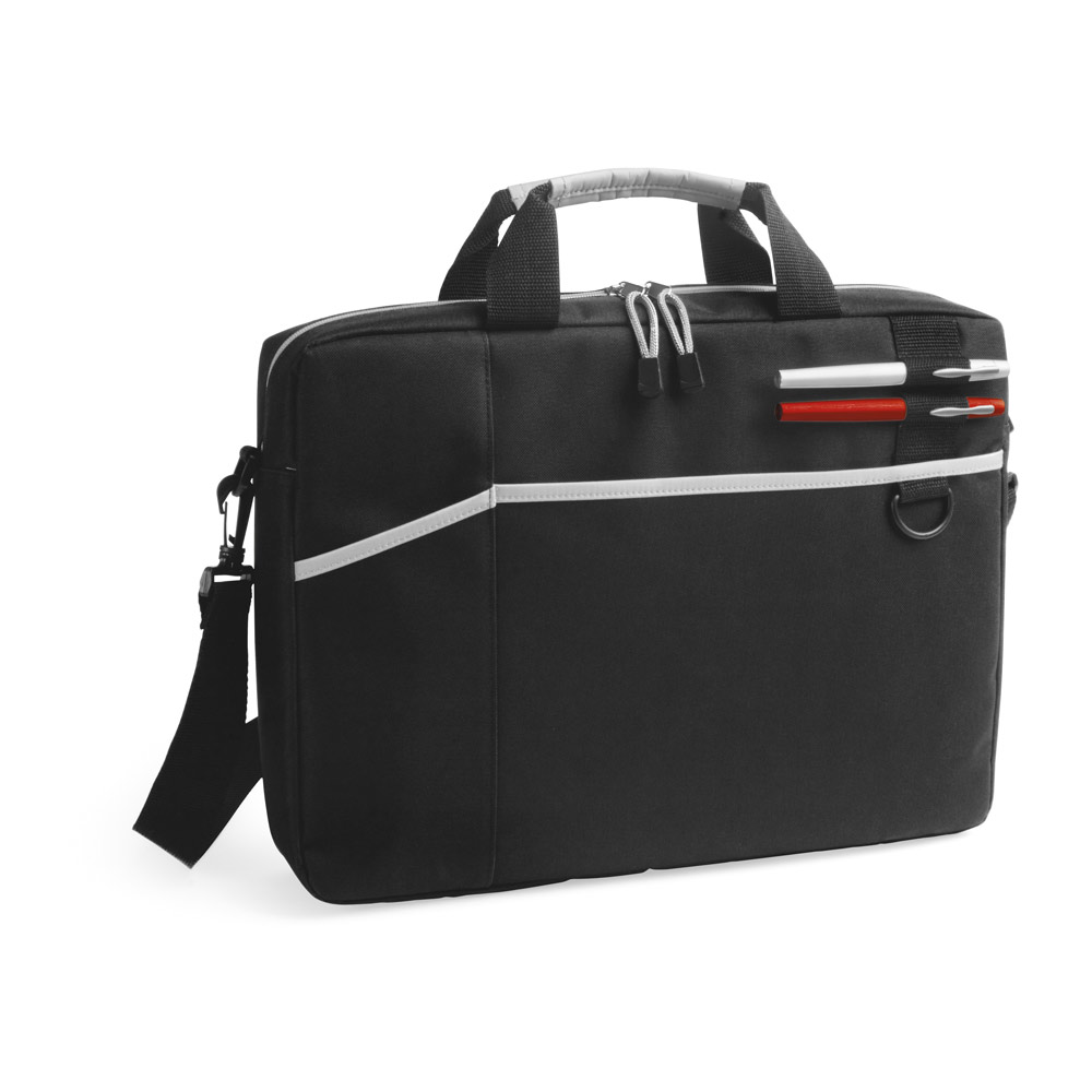 PASTA PARA NOTEBOOK (15'6'') EM 600D COM INTERIOR FORRADO E ALMOFADADO