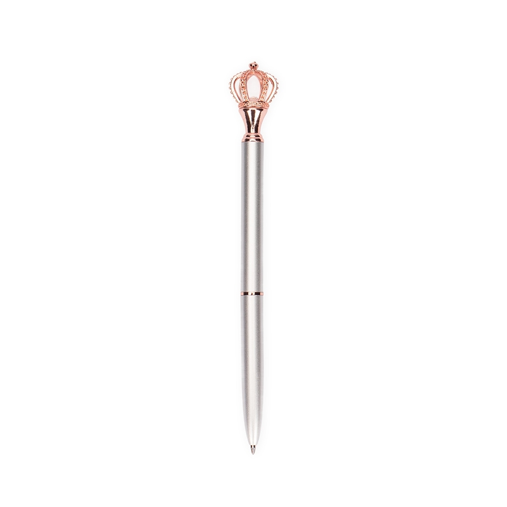 CANETA METAL COROA