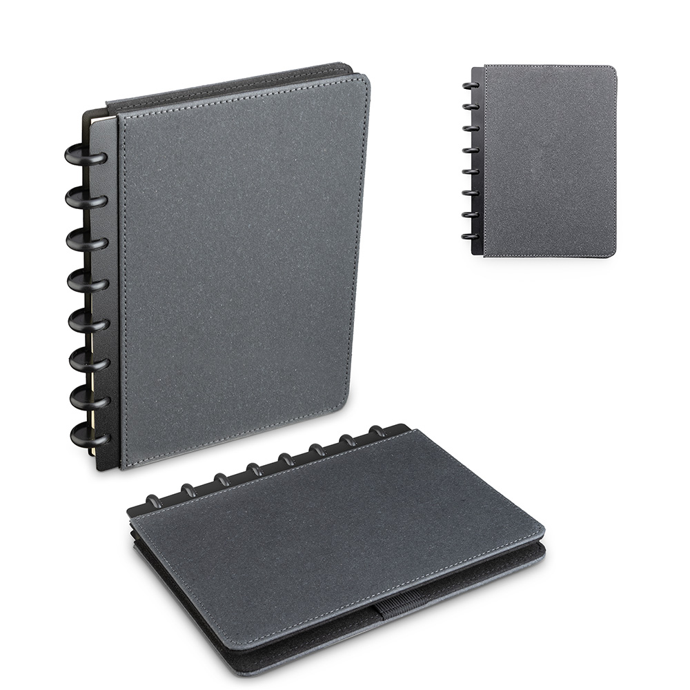 CADERNO B5 CAPA EM PU