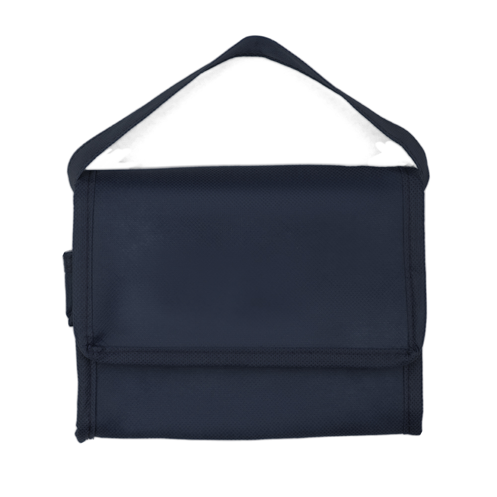 BOLSA TÉRMICA EM TNT 80G/M² (18X14X13CM) - AZUL