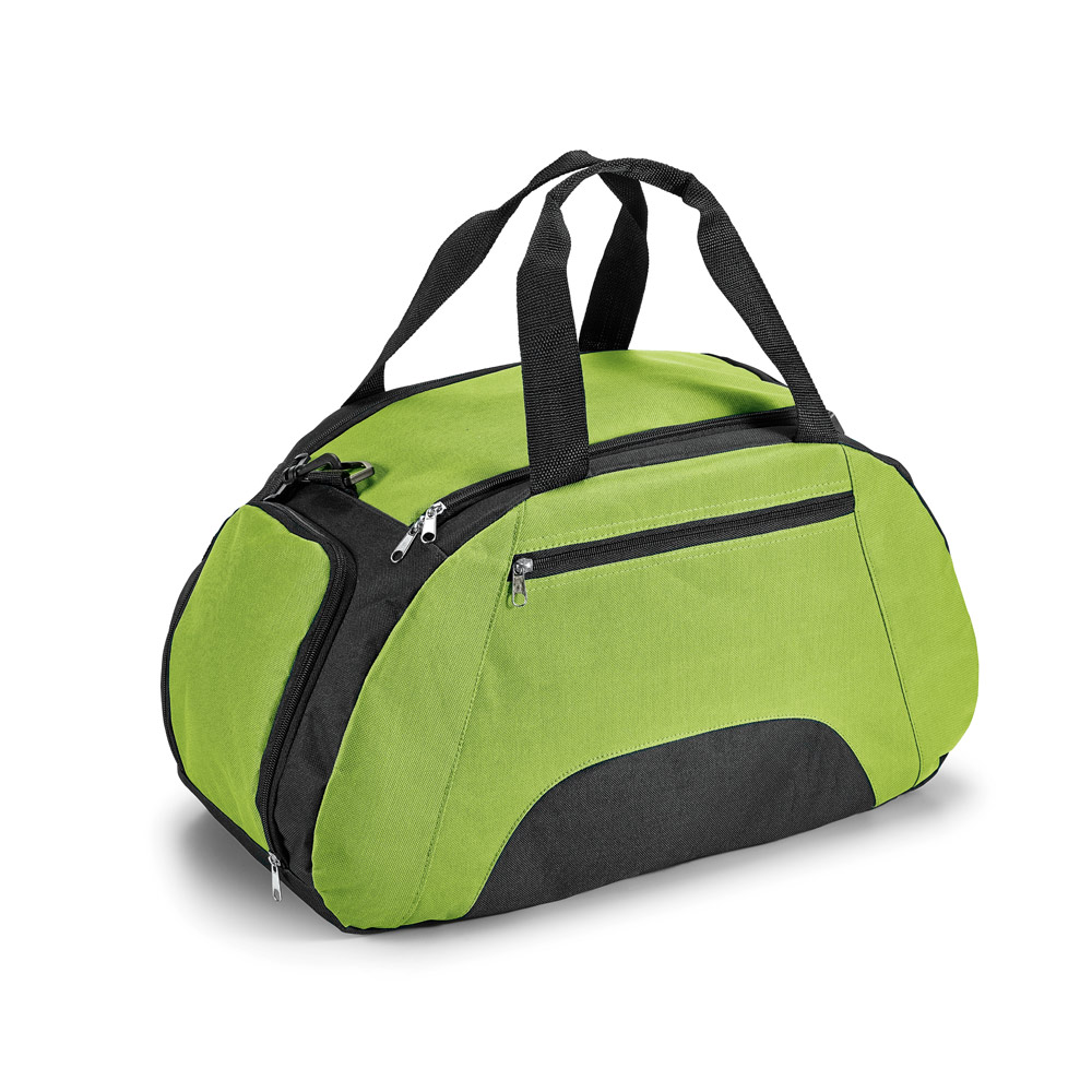 BOLSA ESPORTIVA EM 600D COM FUNDO EM PLACA SEMI-RÍGIDA (30 L)