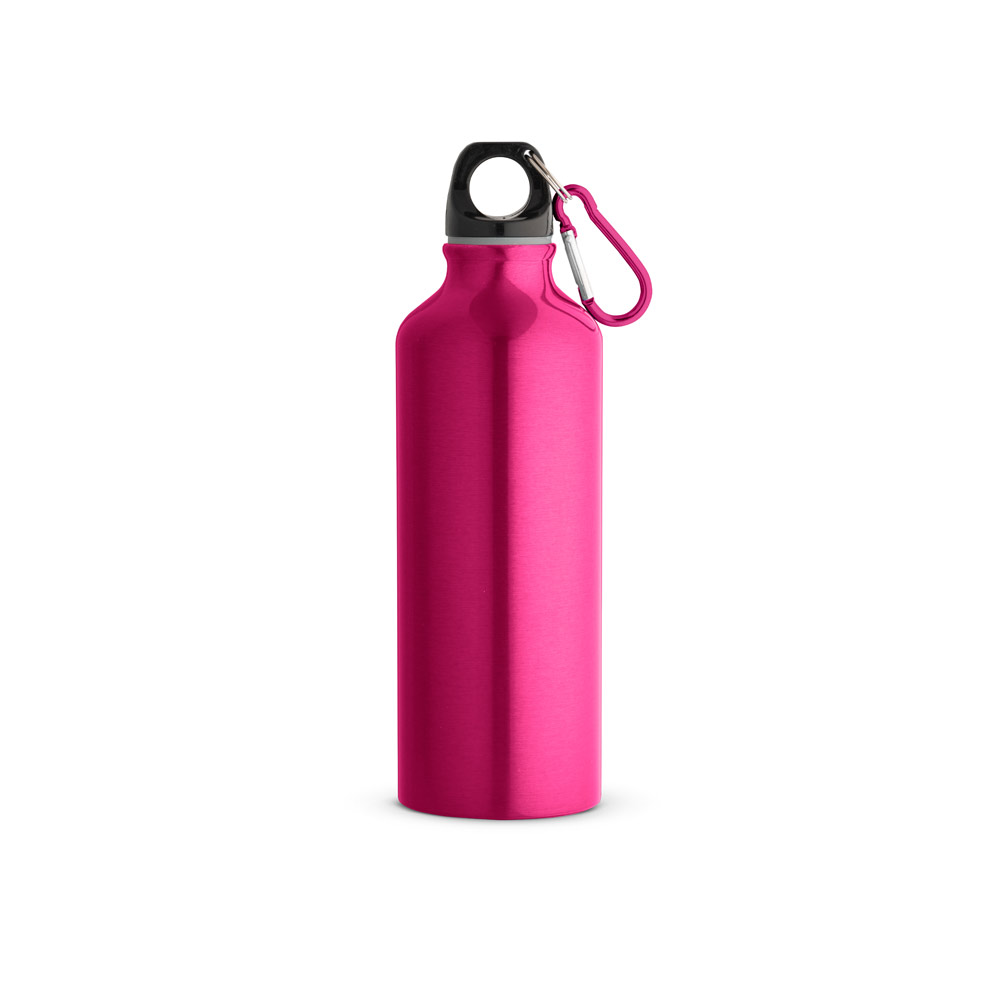 SQUEEZE EM ALUMÍNIO COM MOSQUETÃO (530 ML)