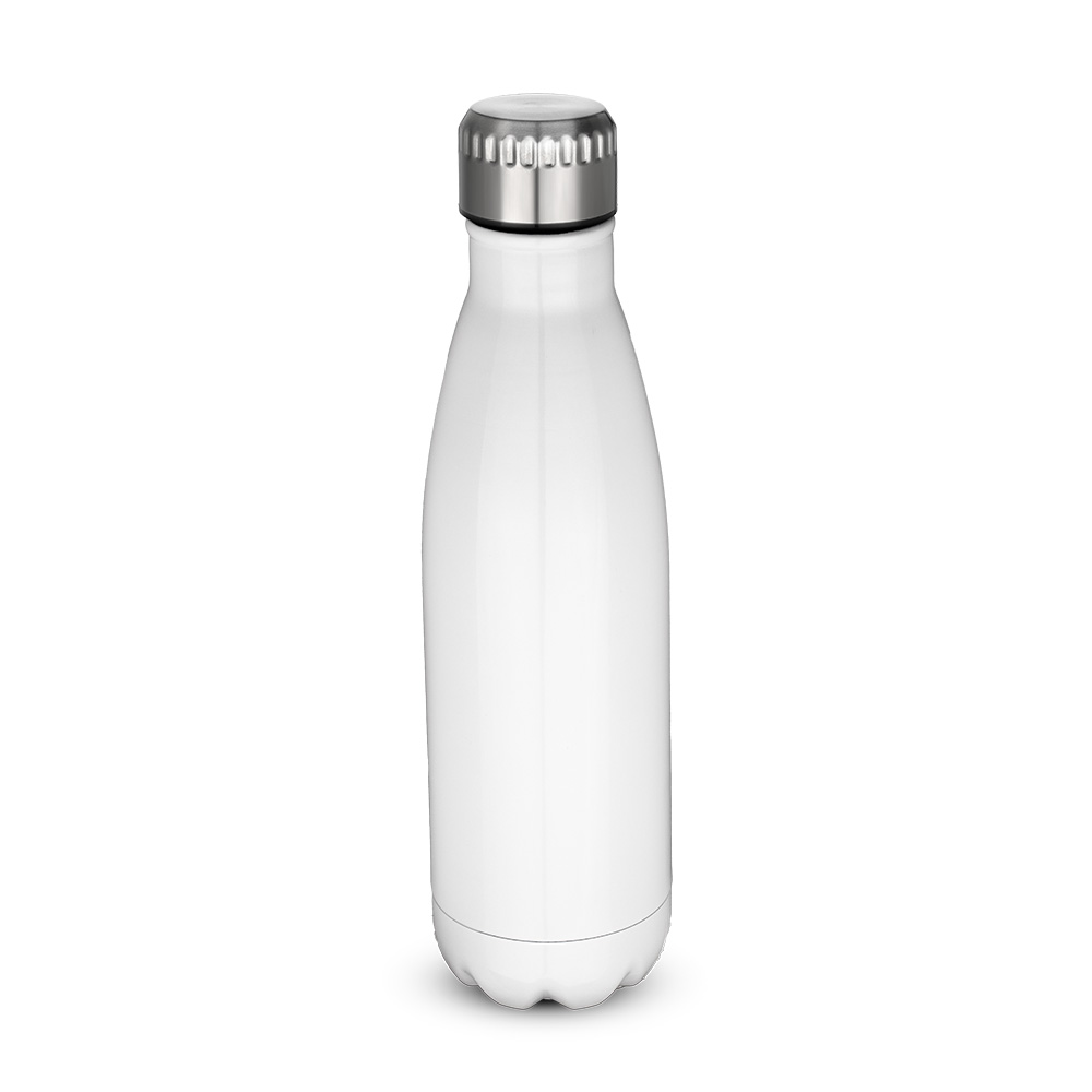 GARRAFA AÇO INOX - BRANCO, 700ML