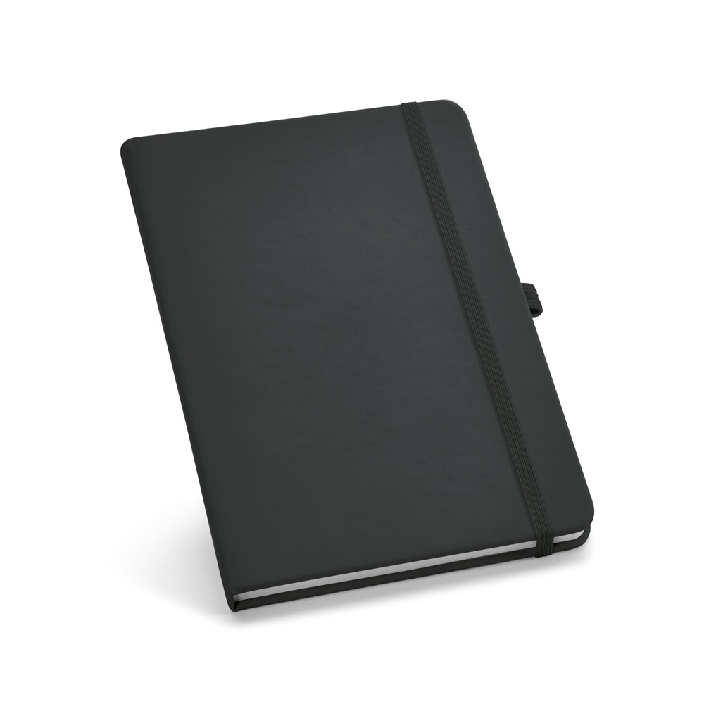 CADERNO B6 DE CAPA DURA EM C.SINTÉTICO COM PÁGINAS LISAS