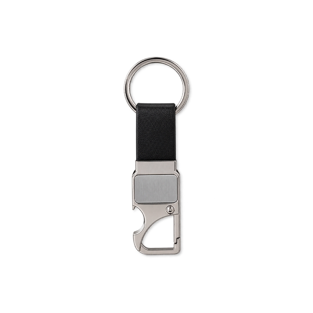 CHAVEIRO METAL COM MOSQUETÃO