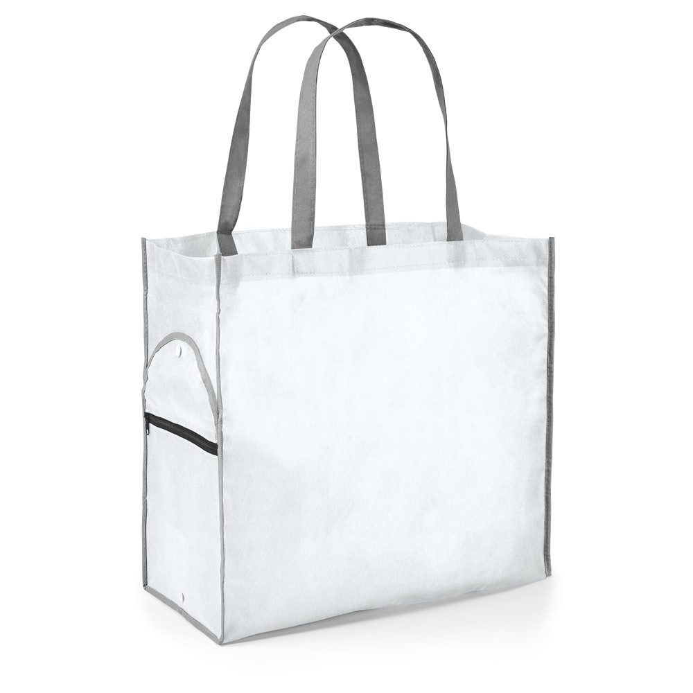 SACOLA DOBRÁVEL EM NON-WOVEN (80 G/M²)