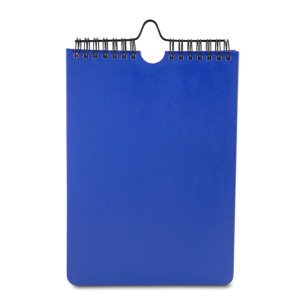 CADERNO A5 PLANNER COM CAPA EM PU - AZUL