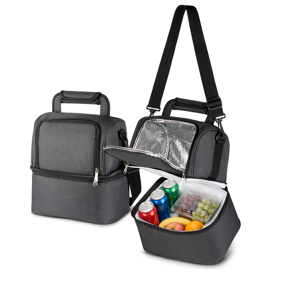 BOLSA TÉRMICA EM POLIÉSTER 600D