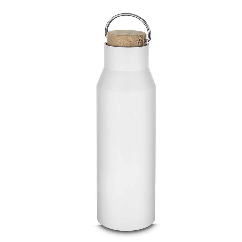 GARRAFA TÉRMICA - BRANCO, 600ML